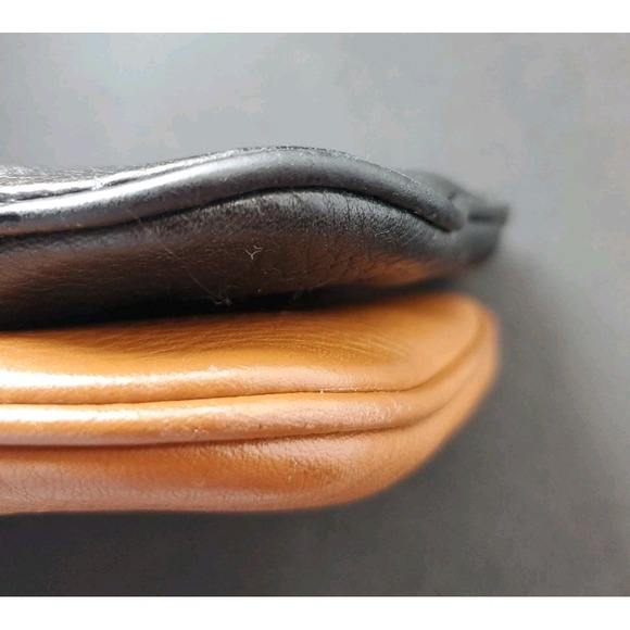 Lot of 2 Michael Kors Fulton Crossbody Bags 7.5x9 Adjustable Stap 1 Black 1 Tan - Picture 5 of 8